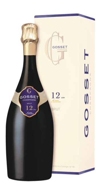Gosset 12 Ans de Cave Champagne Brut 75cl giftbox