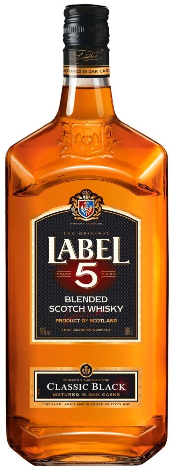 Label 5 Classic Black Scotch Whisky 100cl