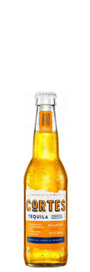 Cortes Beer Tequila 33cl bottle